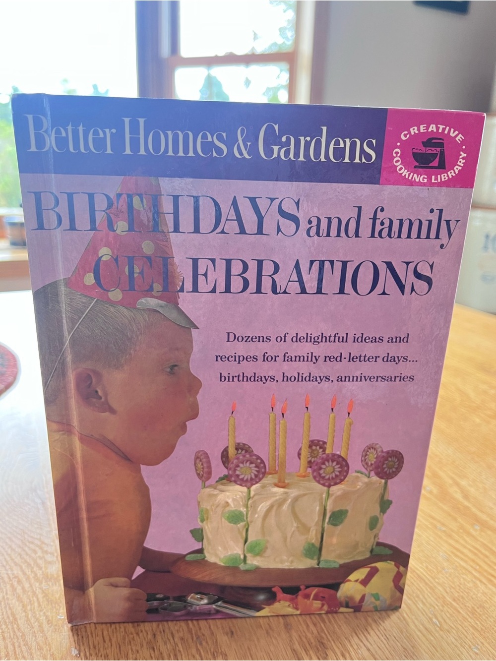 Vintage Better Homes & Gardens Birthdays and Family Celebrations cookbook 1963